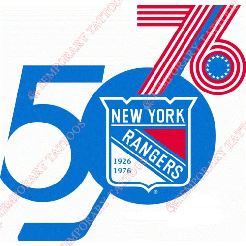 New York Rangers Customize Temporary Tattoos Stickers NO.249